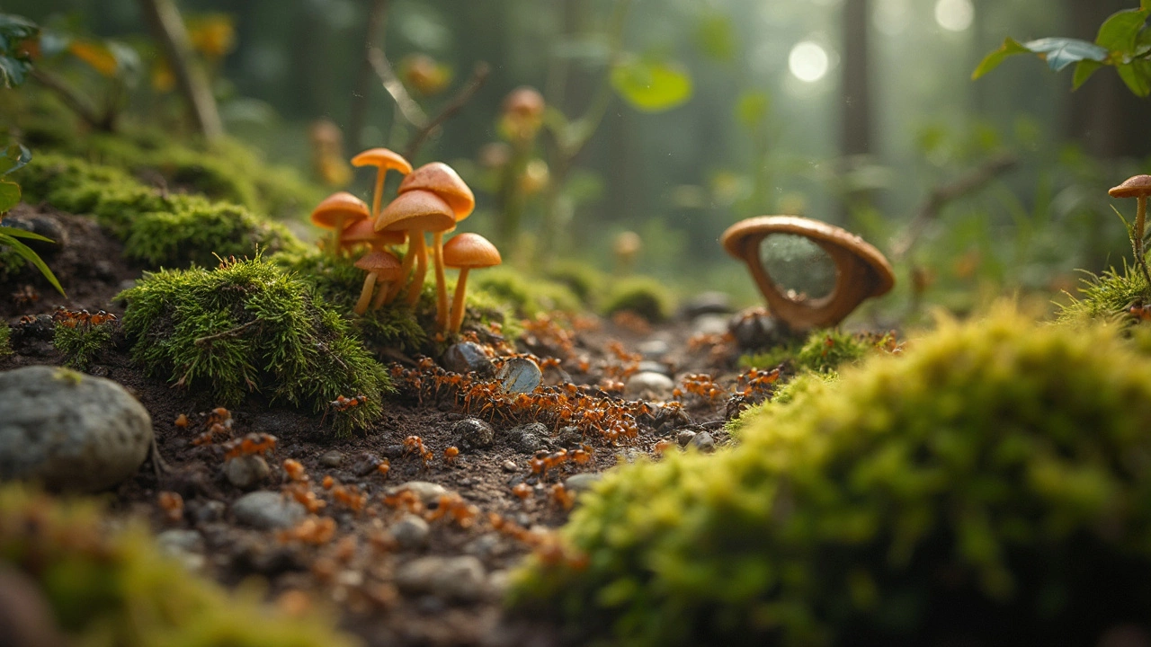 How Communities Interact and Shape the Ecosystem
