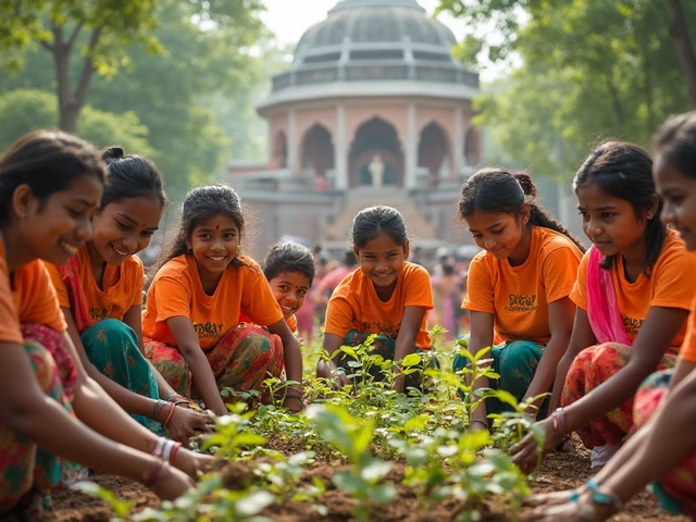 Most Common Type of Volunteering: Community Service Up Close